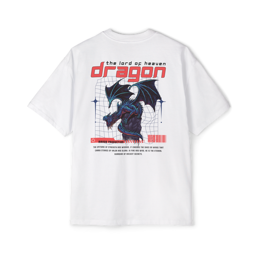 “Dragon Guardian” Oversized Graphic T-Shirt – Premium Cotton | MAND8