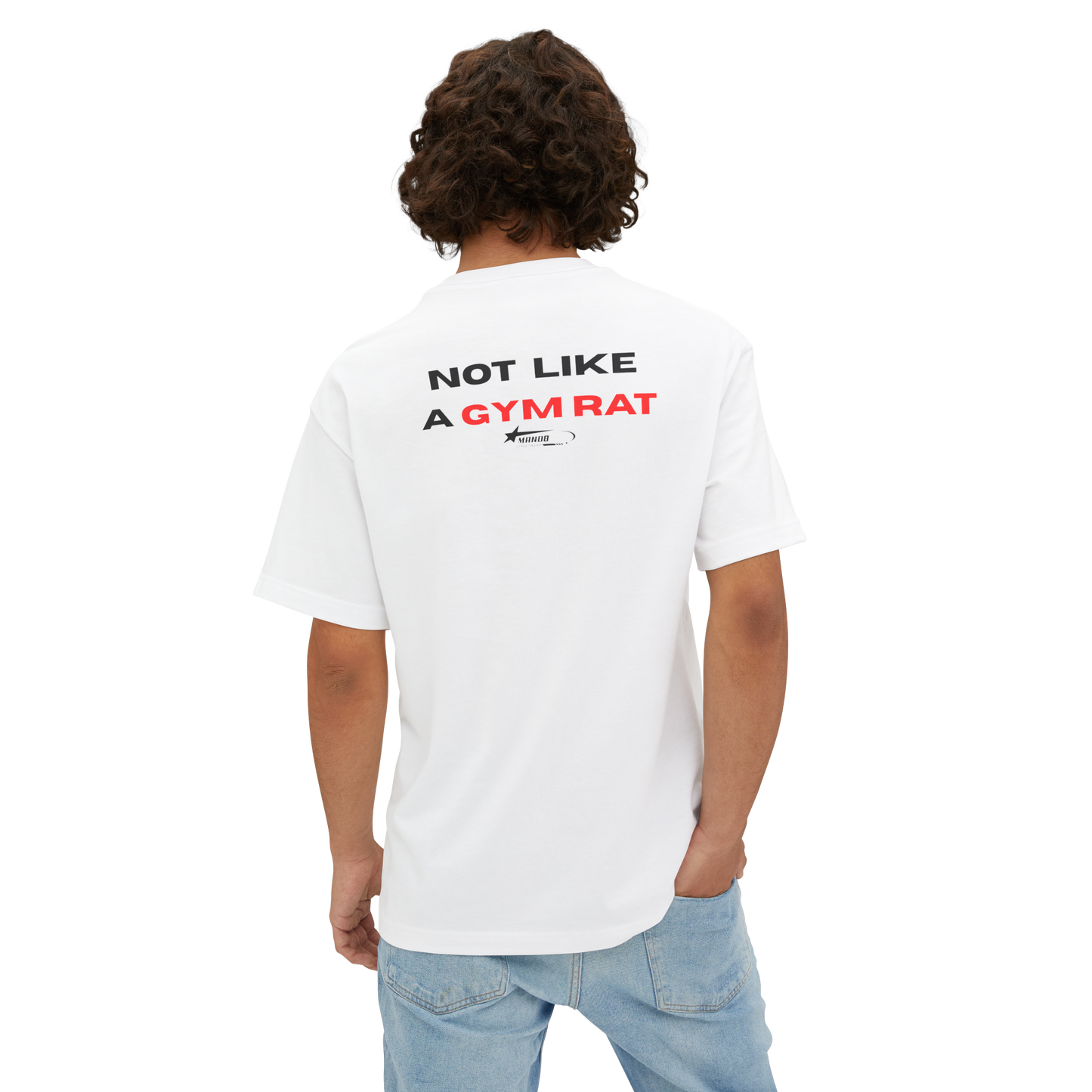 ATHLETE MODE Tee (“Not Like A Gym Rat” Edition)| MAND8 “Gym Rat/Athlete” Series Tee